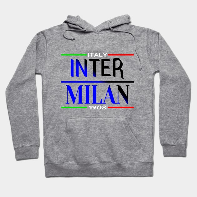 Inter Milan 1908 Hoodie by Medo Creations